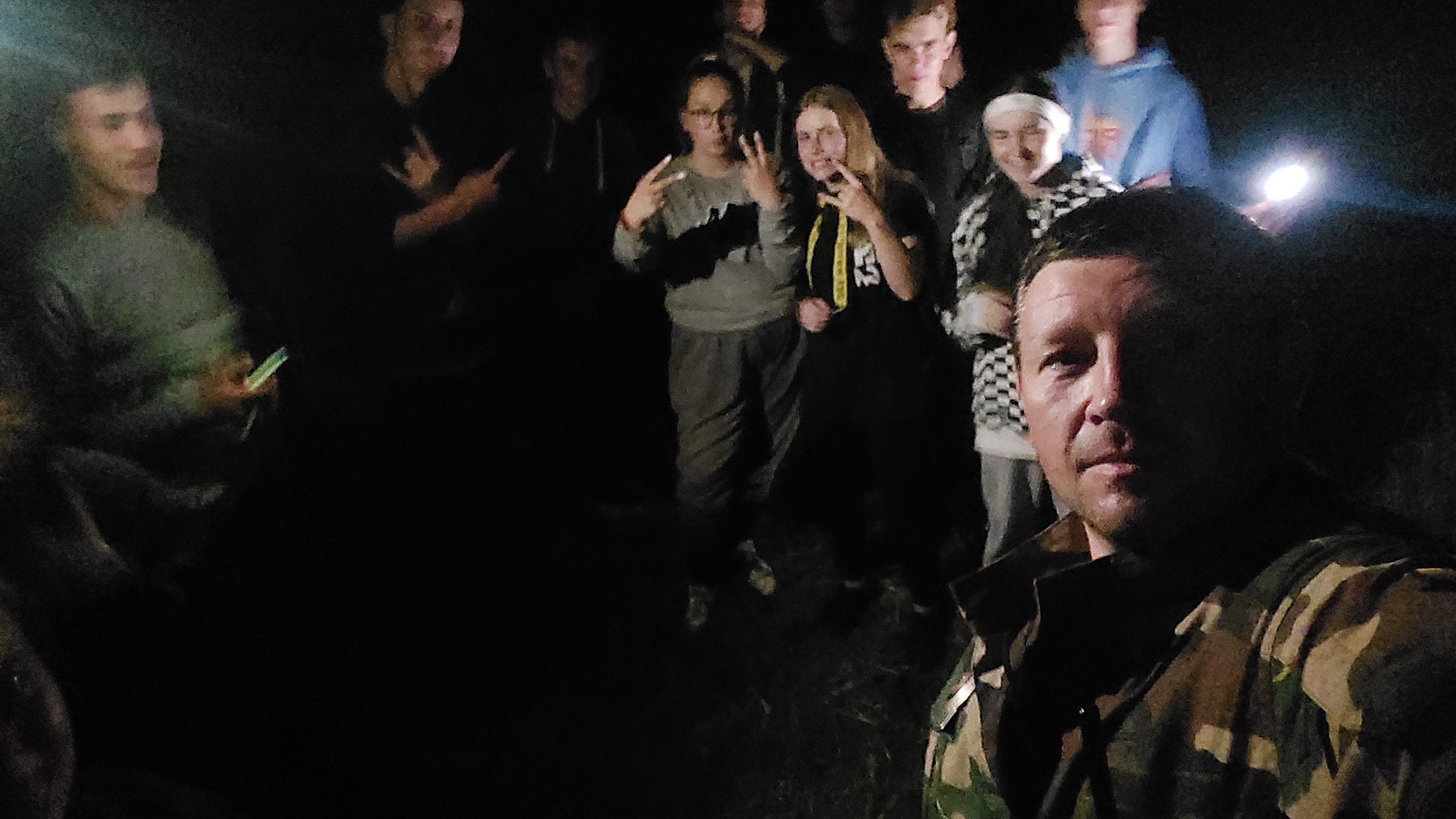 JPB narių naktis Tverečiaus pasienio užkardos veikimo teritorijoje