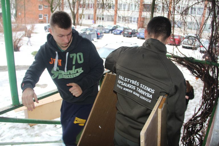 LRT televizijos eteryje – sėkminga Vilniaus rinktinės pasieniečių iniciatyva