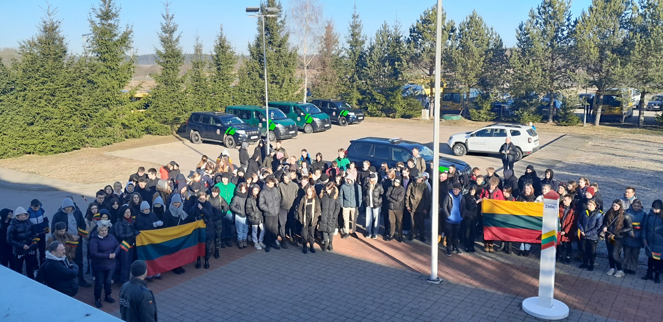 Vilniaus regiono JPB nariai pėsčiųjų žygyje